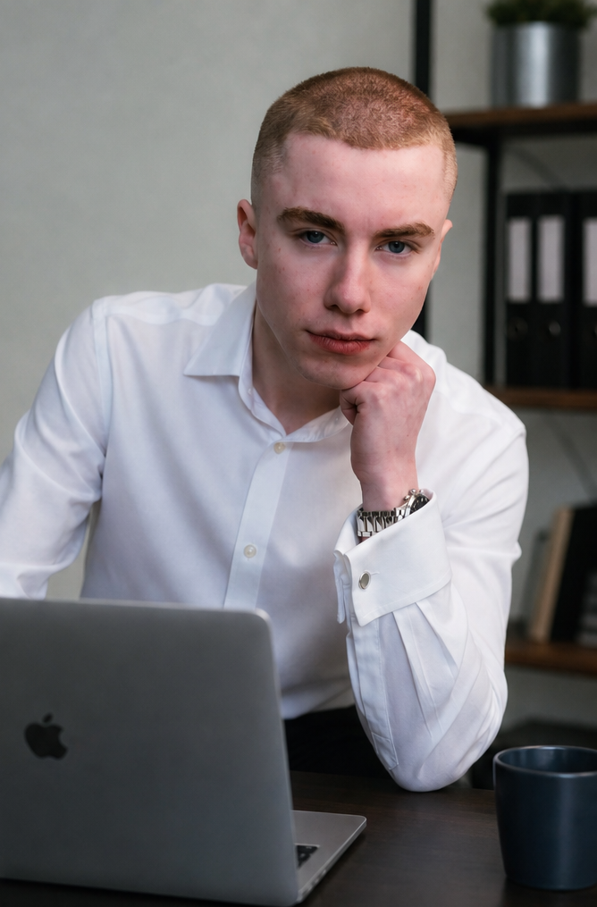 Finlay Wellington, founder of Wellington Web Co.